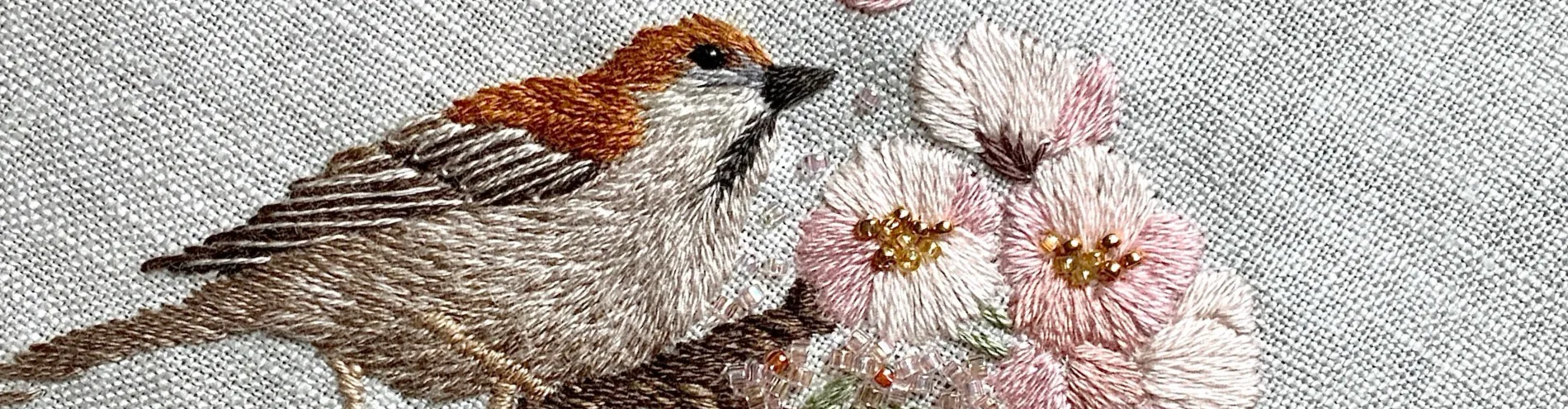 Spring embroidery collection