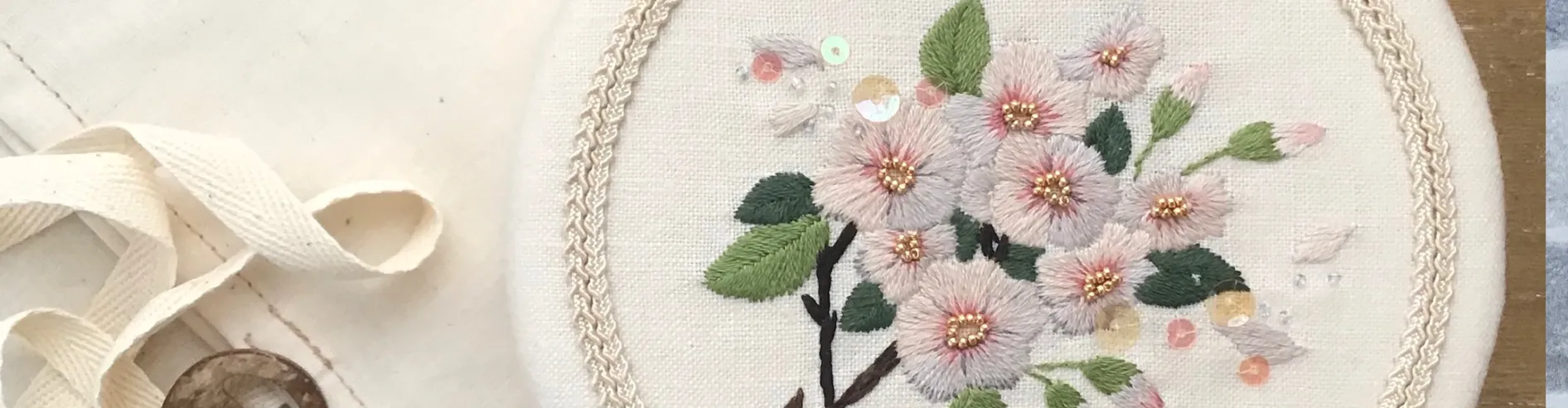 Spring embroidery collection