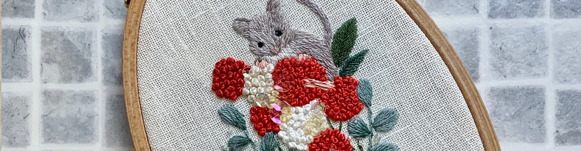 Spring embroidery collection