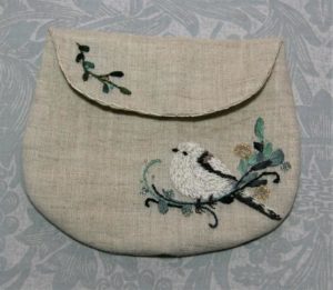 シマエナガのポーチできました